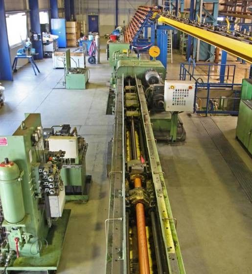 Система управления ПЛК Холодный пилгерный мельничный с прокатным давлением до 500 МПа, предназначенный для производства медных труб и обработки металлов